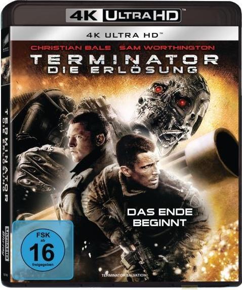 Actual product image Sony Terminator 4 - Salvation - 4K (Blu-ray, 2019, German, French, Italian, English)