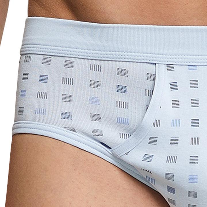 Immagine prodotto Schiesser Confezione da 4 slip sportivi a costine sottili in cotone Essentials (XL, confezione da 4)