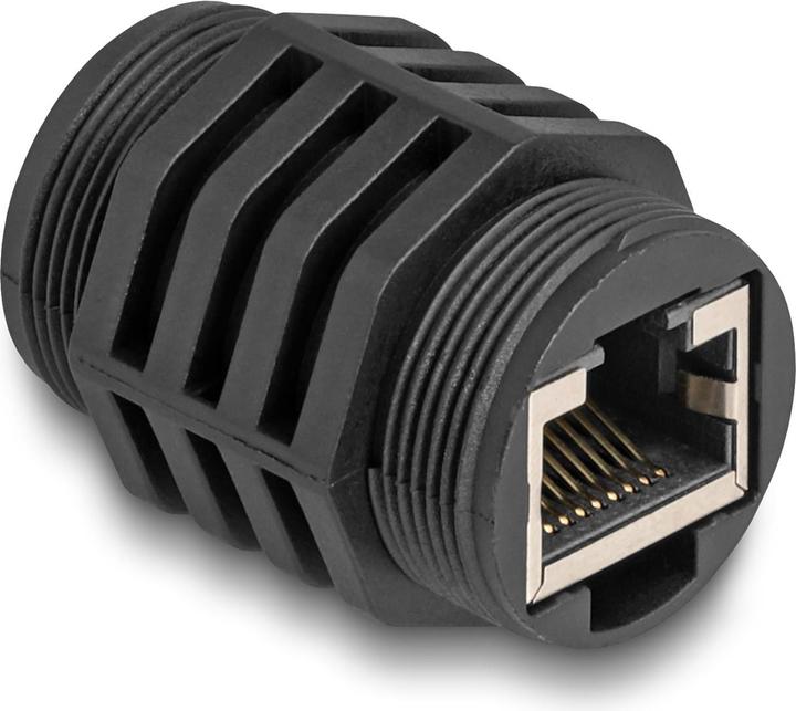 Actual product image Delock RJ45 Cat.6A installation module IP67 dust- and waterproof (Network coupling)