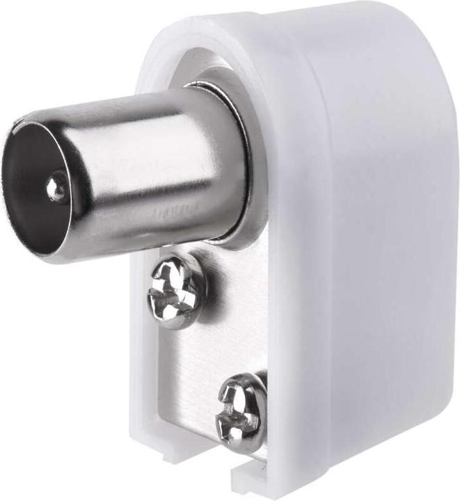 Kontakt IEC Stecker, Drucktyp, gewinkelt, 10 Stk.