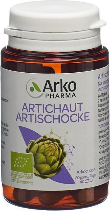 Arkopharma Arkocaps Bio Artischocken Kapseln (40 Stück, Kapseln, 40 g)