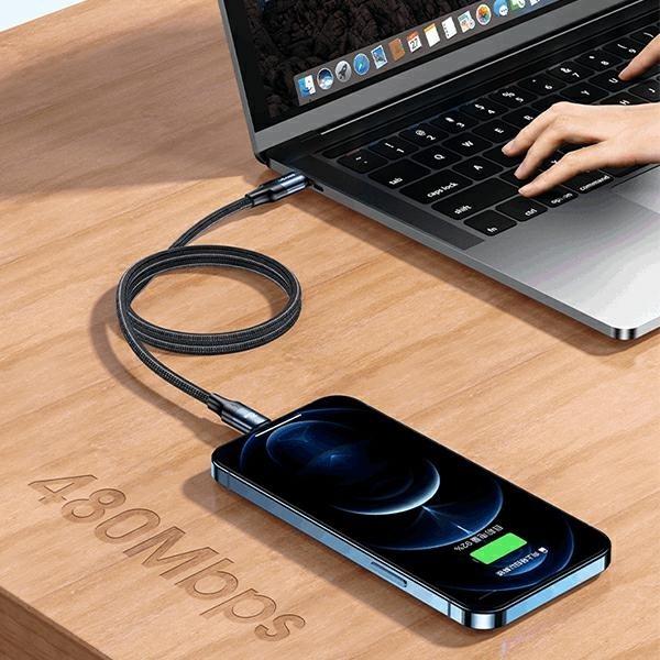 Actual product image Usams USB C — USB C (3 m, USB 2.0)