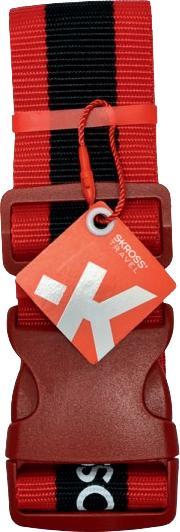 Produktbild Skross Gepäckriemen, rot (Kofferriemen)