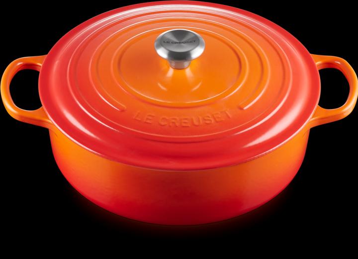 Produktbild Le Creuset Signature (30 cm, Bräter + Schmortopf, Gusseisen)