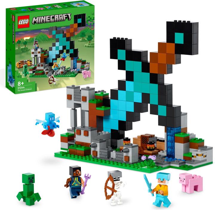 Actual product image LEGO 21244 The Sword Outpost (21244, LEGO Minecraft)