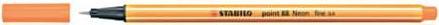 Actual product image STABILO point 88 Fineliner (Neon orange, 1 x)