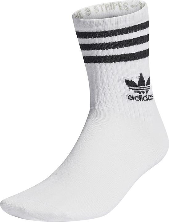 Produktbild adidas Mid Cut Crew Socken, 3 Paar (XS)