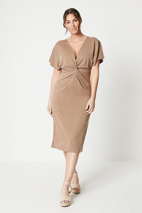 Principles Midikleid Front mit Knoten (40 D)