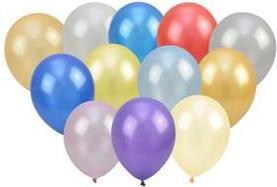 Produktbild Arpex Metallisierte Luftballons 30 cm 100 Stk