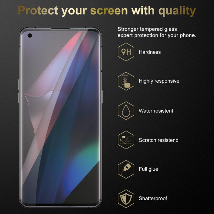 Produktbild Cadorabo Tempered Schutzglas (1 Stück, Oppo Find X3 Pro)