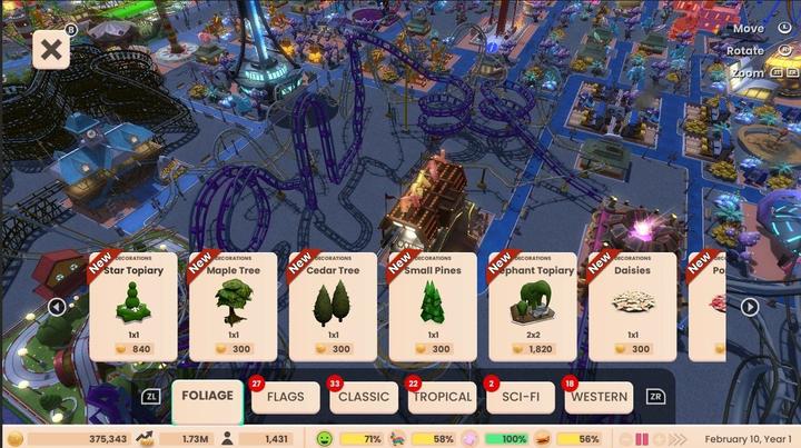 Produktbild Atari RollerCoaster Tycoon Adventures - Deluxe (Switch, DE)