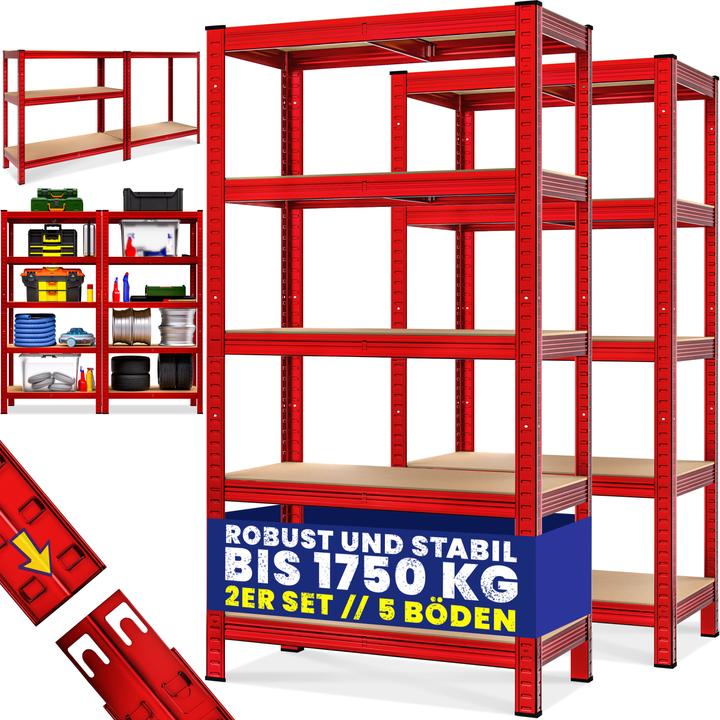 Actual product image Monzana 2x heavy duty shelf