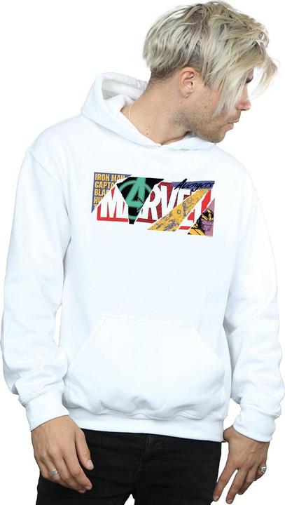 Immagine prodotto Collage Logo Felpa con Cappuccio Uomo (L)