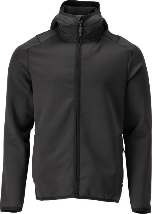 Mascot Mikro-Fleecejacke m. Kapuze Customized 22586 schwarz Gr. 3XL (3XL)