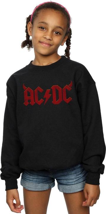 Immagine prodotto AC/DC Horns Logo Felpa Ragazze (128)