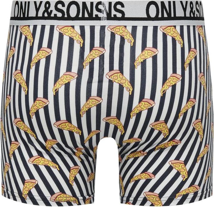 Produktbild Only & Sons Onsfitz Print Wb Bold Stripe Boxer 1pack (XL)
