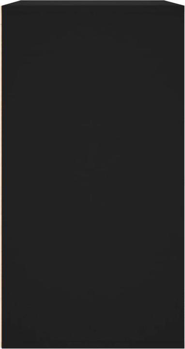 Produktbild VidaXL Kosmetikschrank Schwarz 80x40x75 cm Holzwerkstoff (80 x 40 x 75 cm)