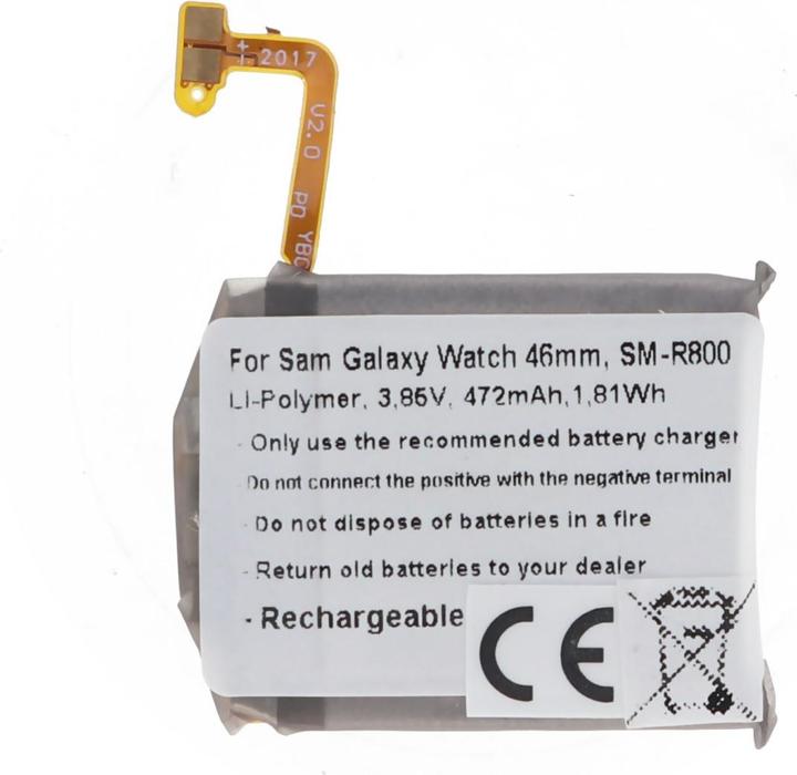 Produktbild AccuCell Akku Samsung Galaxy Watch 46mm, SM-R800