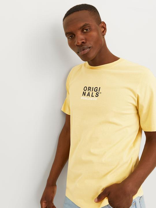 Actual product image Jack & Jones Printed O-Neck T-shirt T-shirt (M)