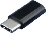 Actual product image EFB Elektronik EBUSBCM-MIKROBF Cable Interface / Gender Adapter USB-C USB Micro-B Black