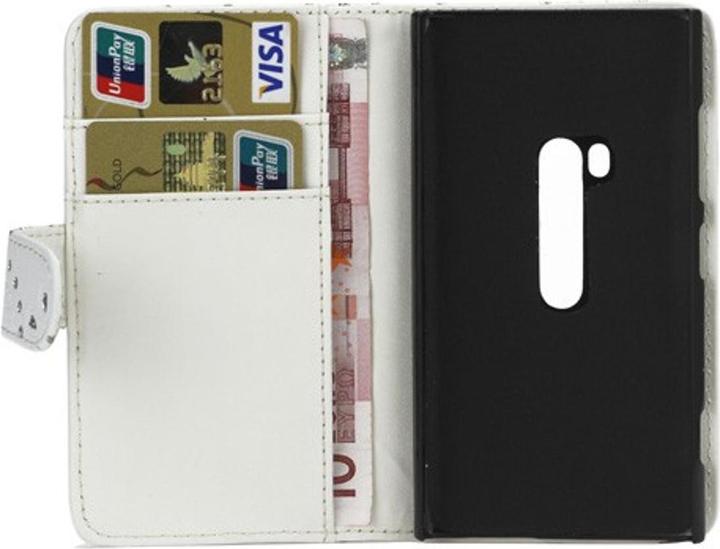 Produktbild König Design Handyhülle Strass für Handy Nokia Lumia 920 Weiss (Nokia Lumia 920)