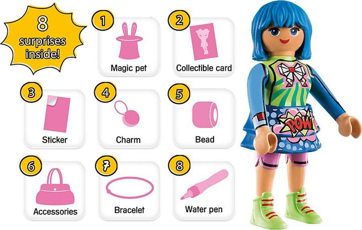 Actual product image Playmobil Clare "Comic World" (70477, Playmobil EverDreamerz)