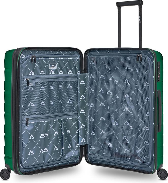 Actual product image Bergpfeil Travel 4-Rollen Kofferset 3-tlg. mit Dehnfalte (228 l, XL (from 140l))