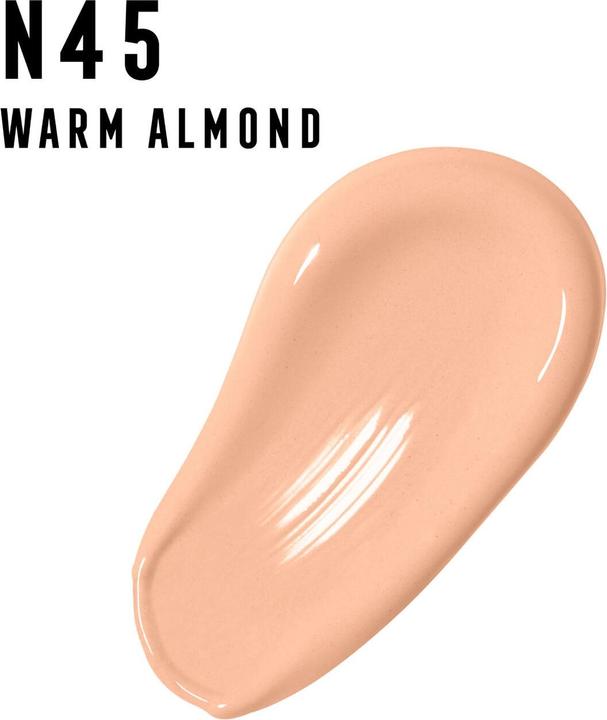 Produktbild Max Factor FACEFINITY All Day Flawless 3in1 Foundation Nr. N45 30ml (N45 Warm Almond)