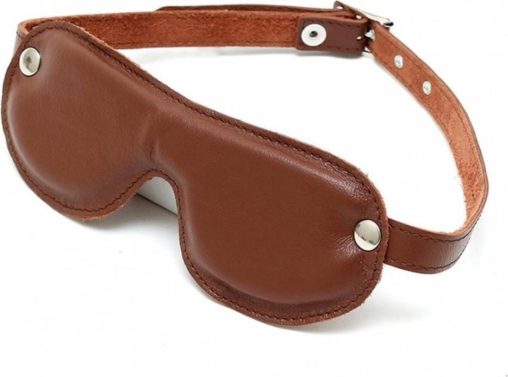 Actual product image Rimba Padded leather mask "Mina