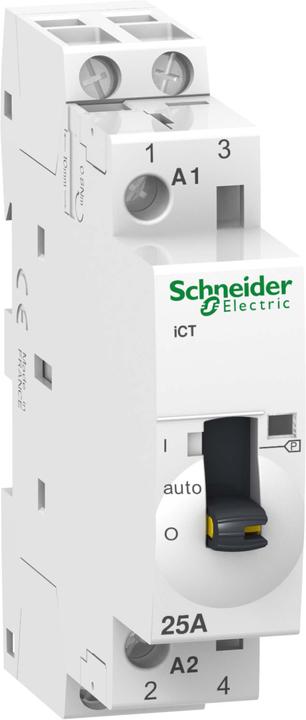 Actual product image Schneider Electric SE A9C21732 Preset contactor ICT 2S 25A 230-240VAC