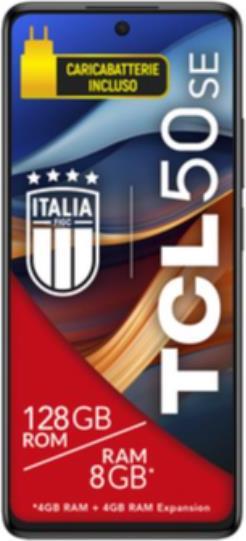 Produktbild TCL 50 SE 6Gb 256Gb 6,78" Dual (256 GB, Midnight Blue, 6.78", Dual SIM, 50 Mpx, 4G)