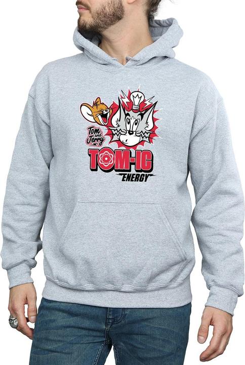 Actual product image Tom & Jerry Mens Tomic Energy Hoodie (M)