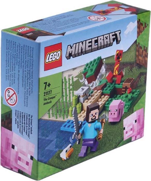 Actual product image LEGO The ambush of the Creeper (21177, LEGO Minecraft)