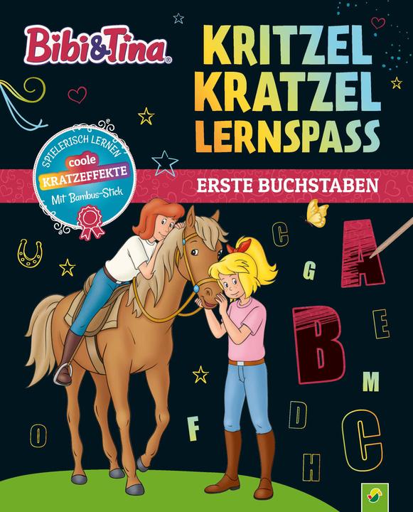 Bibi & Tina Krtizel Krazel Lernspass - Erste Buchstaben (Deutsch, Schwager & Steinlein Verlag, 2022)