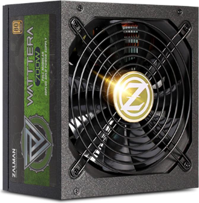 Produktbild Zalman ZM700-EBTII WATTTERA, 700 Watt 80 PLUS GOLD PSU, EU, Full Modular, Active PFC wi (700 W)