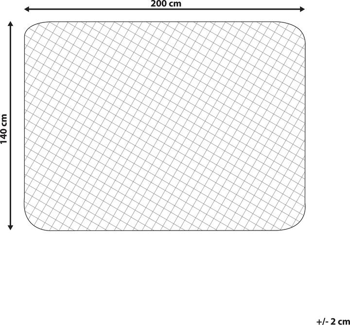 Produktbild Beliani Villuerca (140 x 200 cm)