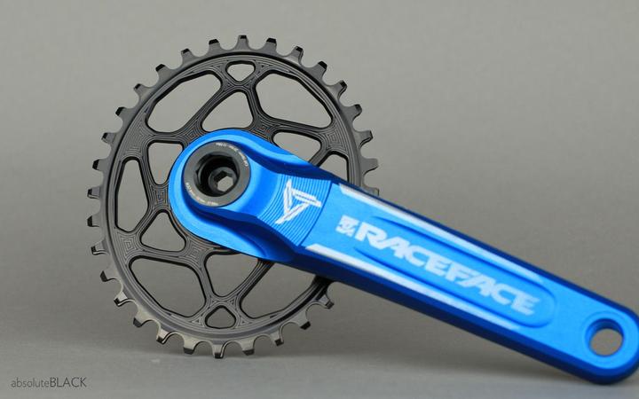 Image du produit AbsoluteBLACK aBLACK MTB OVAL RaceFace Cinch Direct Mount BOOST 148 (3mm offset) RED ROT (30)