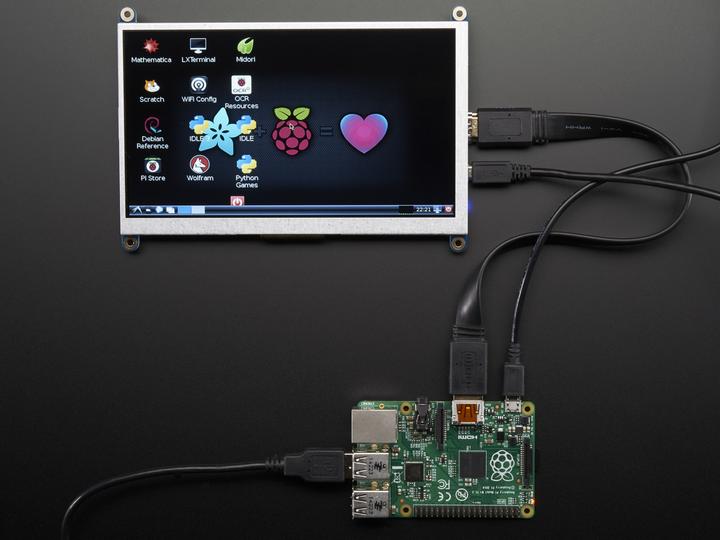 Produktbild Adafruit Monitor 7" (Display)