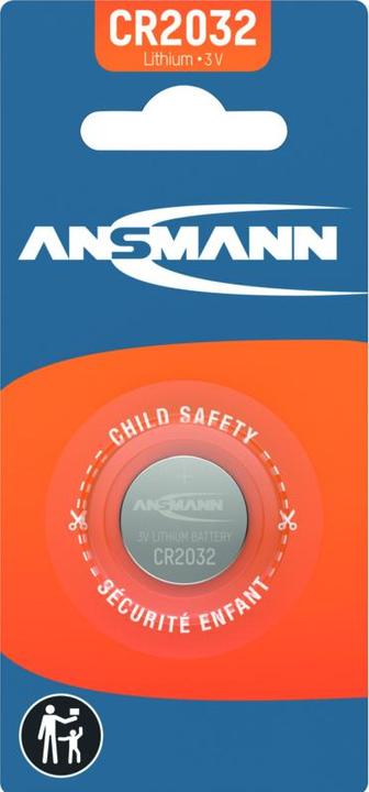 Productafbeelding Ansmann Cr2032 (1 Pcs., CR2032, 245 mAh)