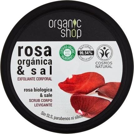Immagine prodotto Organic Shop Schiuma Scrub Corpo Rosa Perla 250ml (250 ml)
