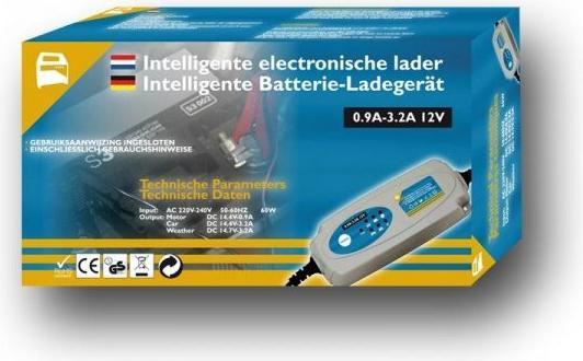 Image du produit ProPlus Chargeur de batterie Smart 12V 0.9-3.2Amp. (12V)