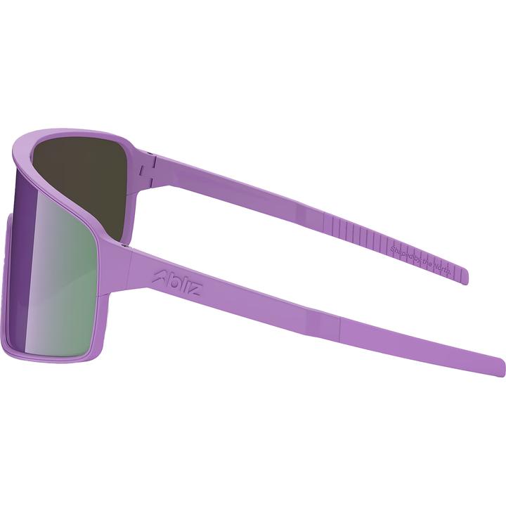 Actual product image Bliz P001 Small - Fahrradbrille (Lilac, Grey Purple Mirror, Purple)
