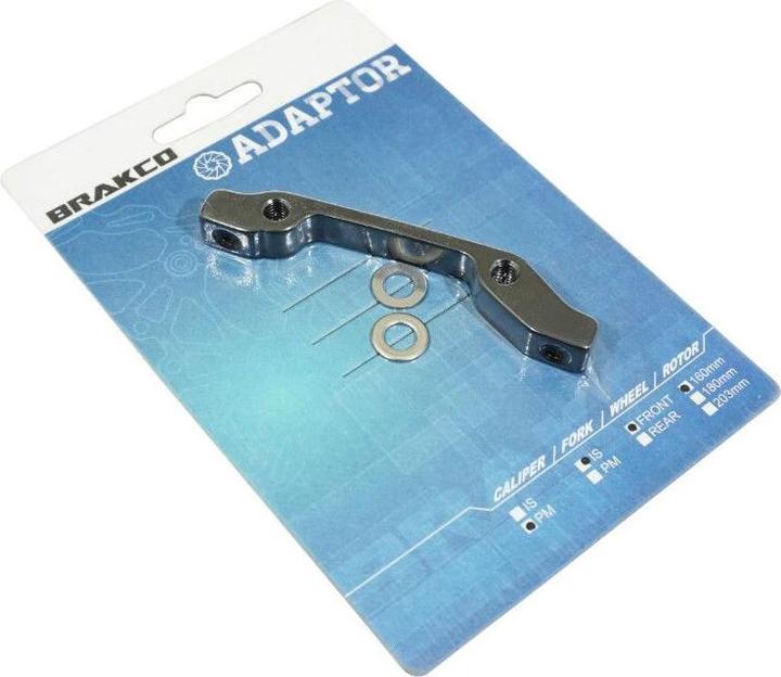 Image du produit Brakco Adaptateur frein VTT à disque sur fourche cadre international avec disque