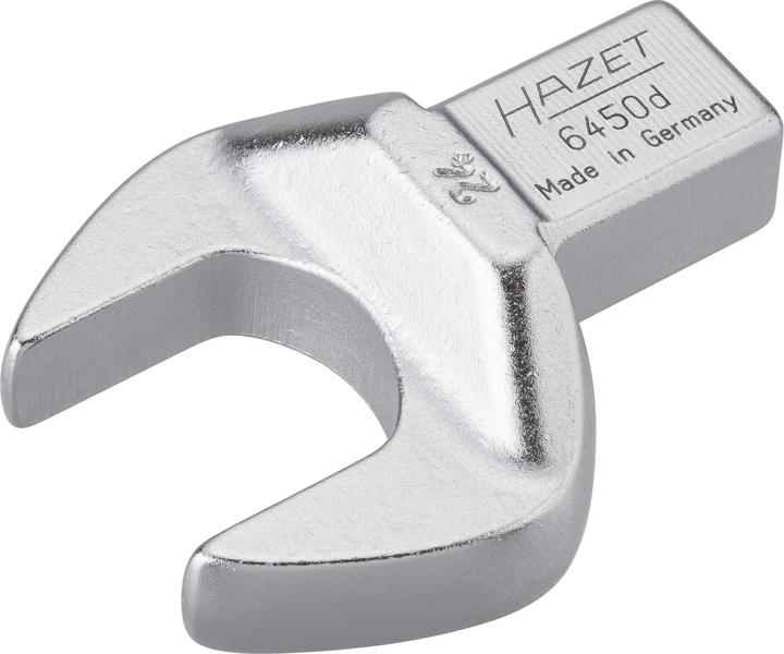 HAZET Insert open-end wrench 6450D-24 ∙ Insert square 14 x 18 mm ∙ Outside hexagon profile ∙ 24 mm (24 mm)
