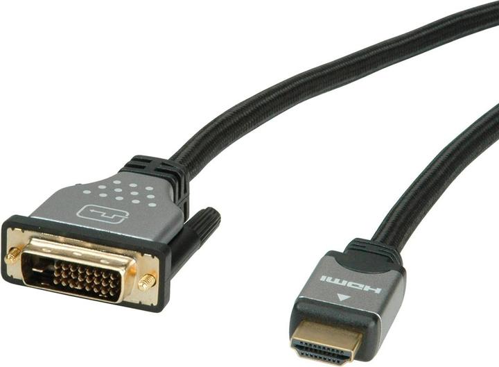 Actual product image Roline DVI — HDMI (Typ A) (1 m, DVI, HDMI)