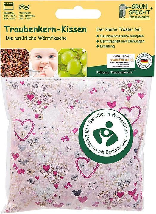 Produktbild Grünspecht Traubenkern-Kissen (12 x 12 cm)