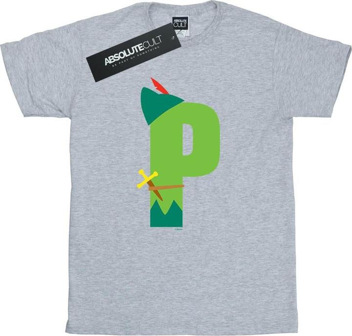 Disney Alphabet P Is For Peter Pan TShirt (XL)