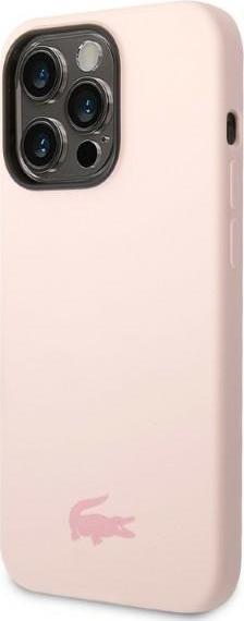 Immagine prodotto Lacoste LCHCP14XSI iPhone 14 Pro Max 6,7" jasnoróżowy/ rosa chiaro Custodia rigida in silicone (Apple iPhone 14 Pro Max)