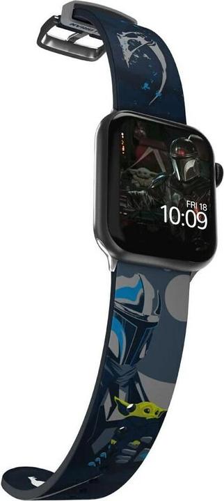 Produktbild Moby Fox Armband Smartwatch Star Wars Beskar Armor 22 mm (22 mm, Edelstahl, Silikon)