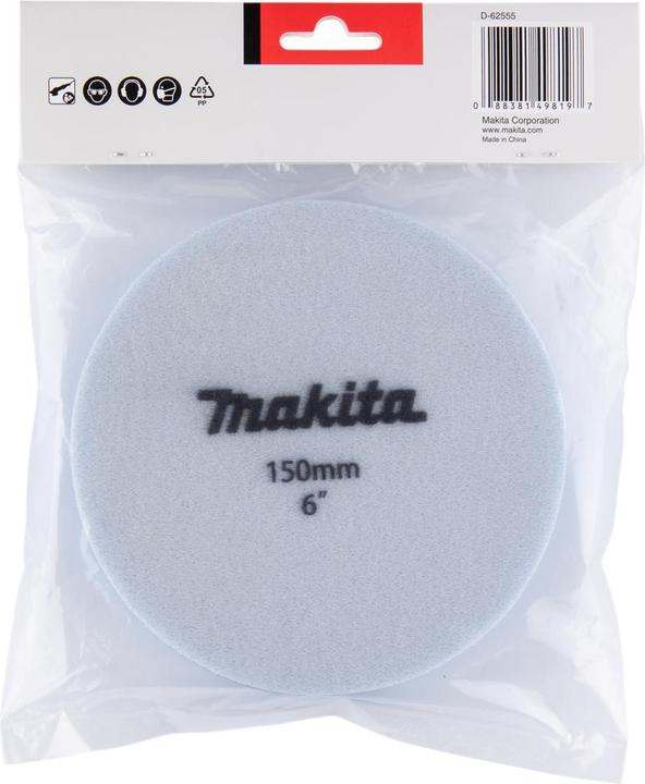 Actual product image Makita Velcro Sponge Black 100mm (Medium)